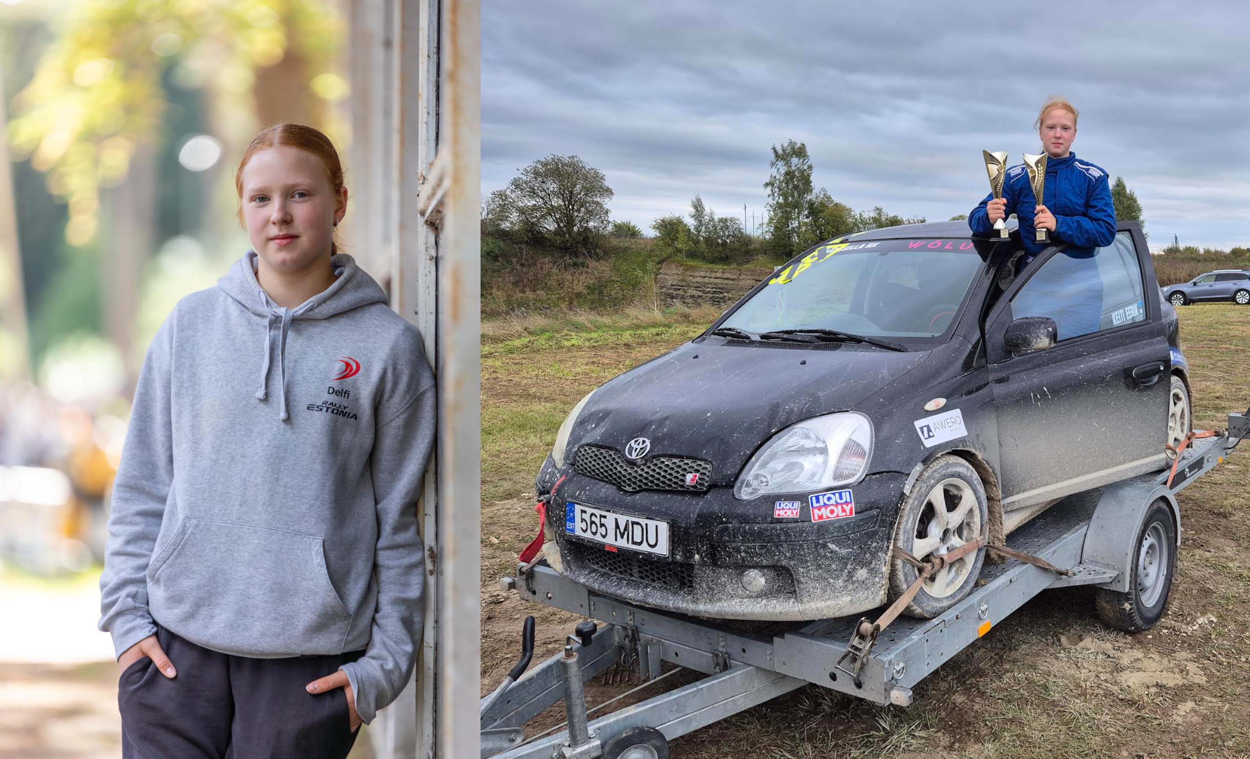 Möödunud nädalal peeti Rahvakrossi ja krossisprindi EKV 8. ning Aluvere Karika 3. etappi. Võrumaalt Vastseliinast näitas kiiret minekut 14aastane naissportlane Keiti Eerik. Fotod: Aigar Nagel/Janek Eerik